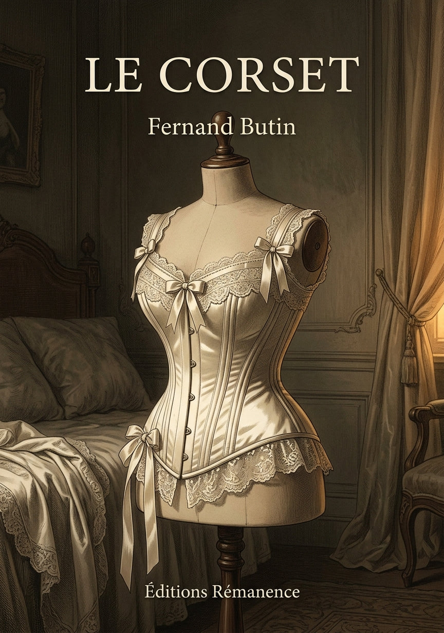 Livre Le Corset par Fernand Butin - Couverture - Editions Remanence