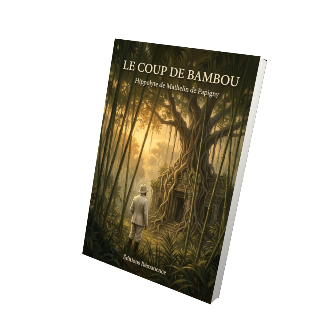 Livre Le Coup de bambou par Hippolyte de Mathelin de Papigny - Vue 3D - Editions Remanence