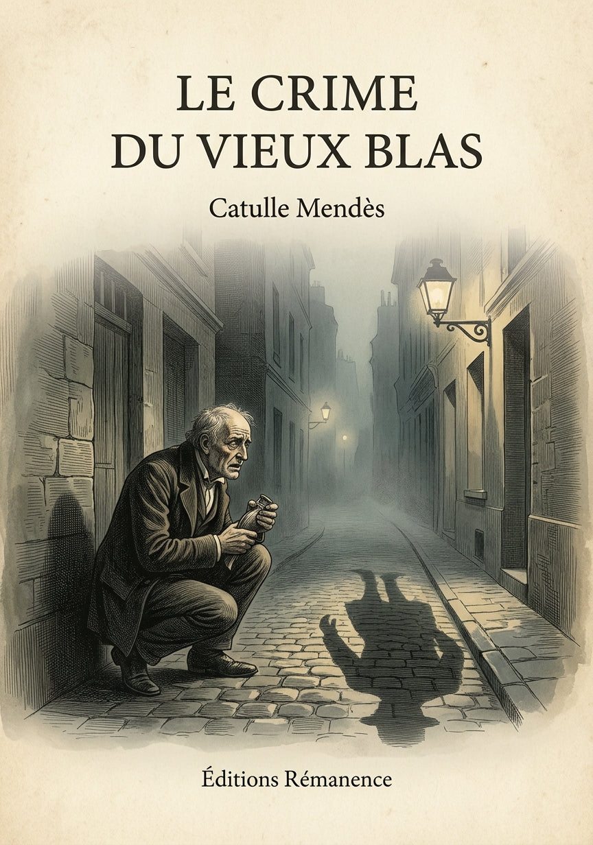 Le crime du vieux Blas - Catulle Mendès (Couverture)