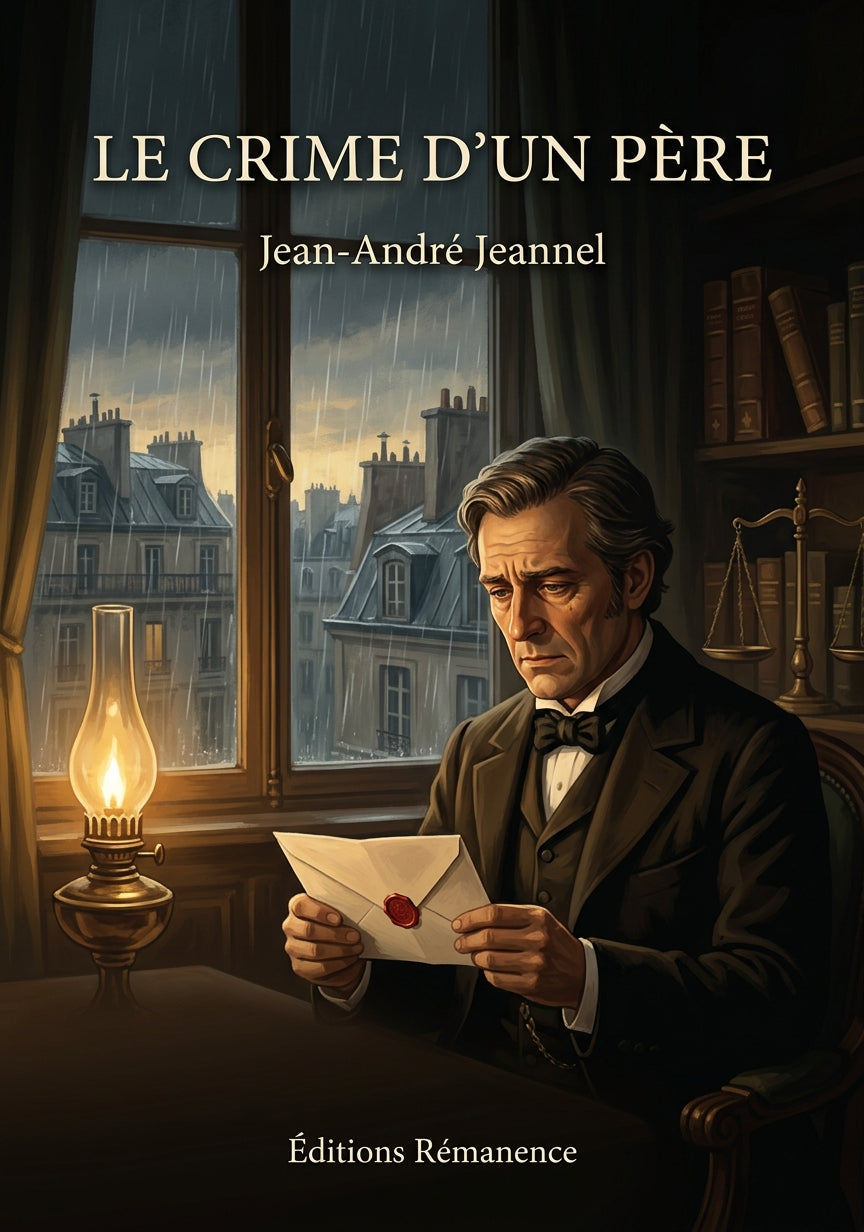 Livre Le crime d’un père par Jean-André Jeannel - Couverture - Editions Remanence