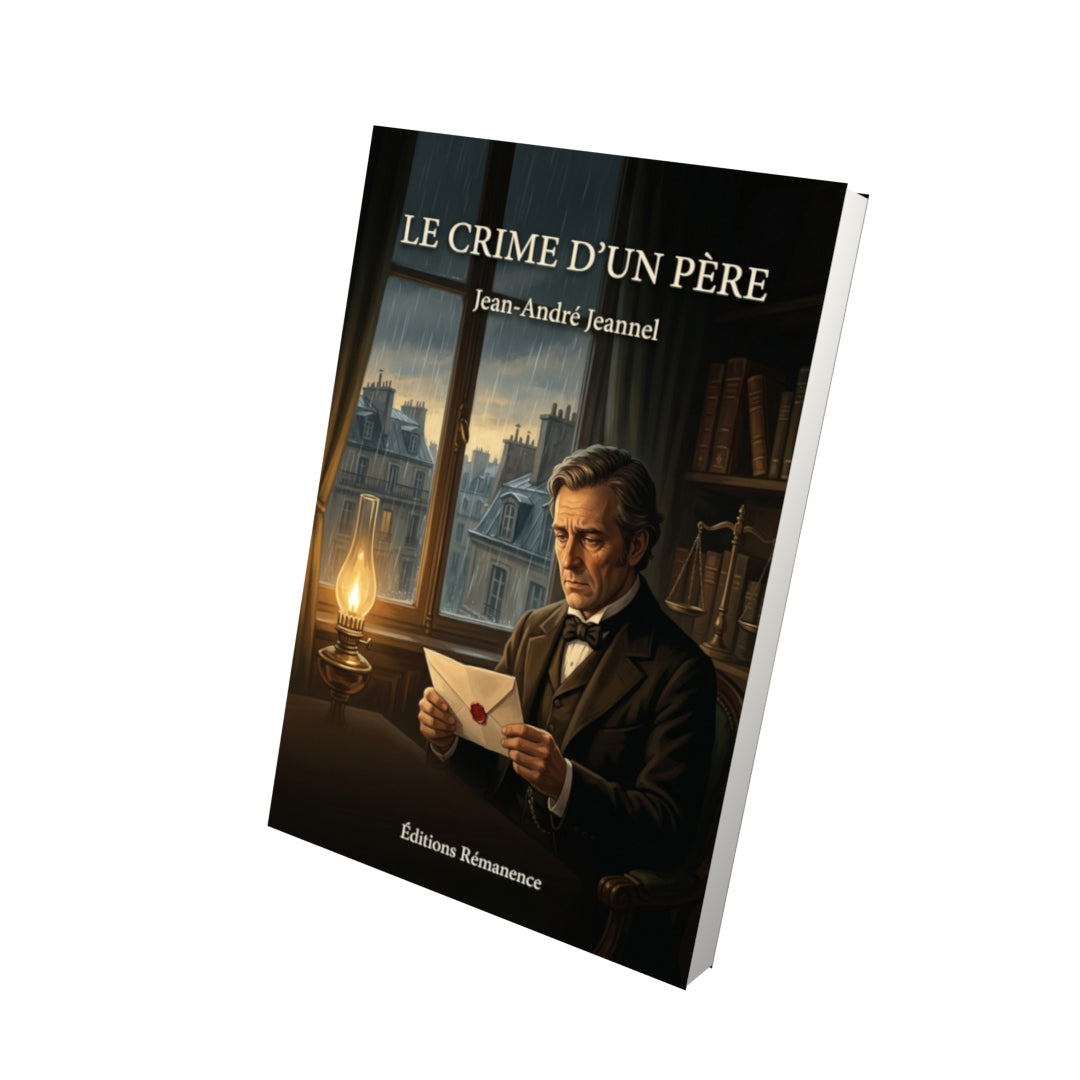 Livre Le crime d’un père par Jean-André Jeannel - Vue 3D - Editions Remanence