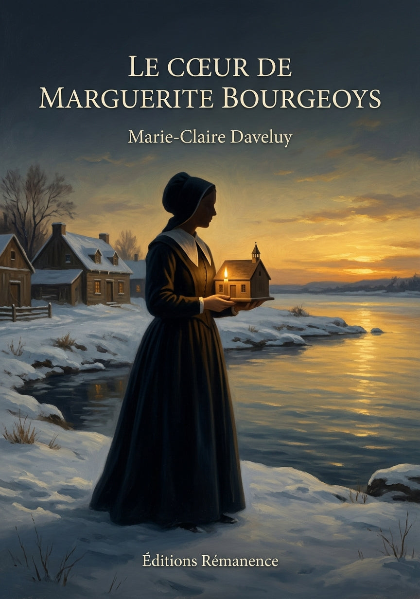 Livre Le cœur de Marguerite Bourgeoys par Marie-Claire Daveluy - Couverture - Editions Remanence
