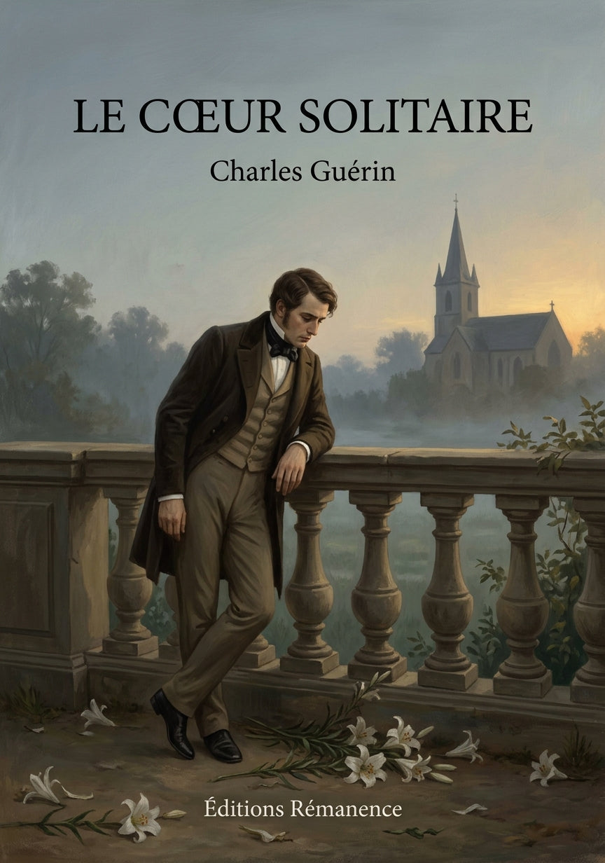 Livre Le Cœur solitaire par Charles Guérin - Couverture - Editions Remanence