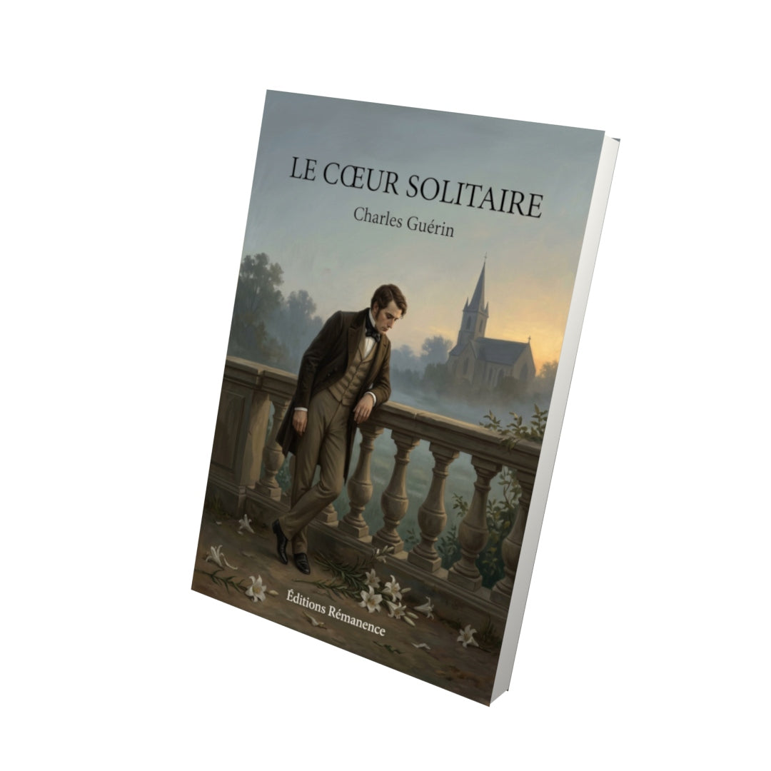 Livre Le Cœur solitaire par Charles Guérin - Vue 3D - Editions Remanence