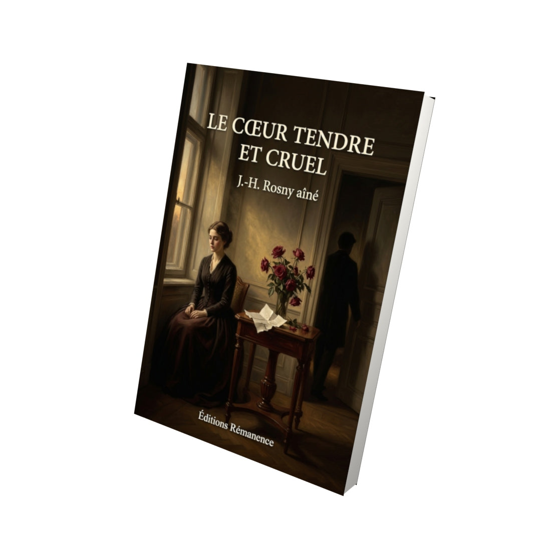 Livre Le Cœur tendre et cruel par J.-H. Rosny aîné - Vue 3D - Editions Remanence