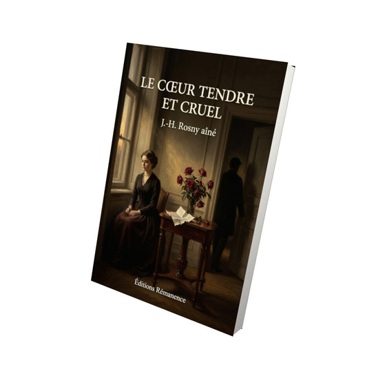 Livre Le Cœur tendre et cruel par J.-H. Rosny aîné - Vue 3D - Editions Remanence