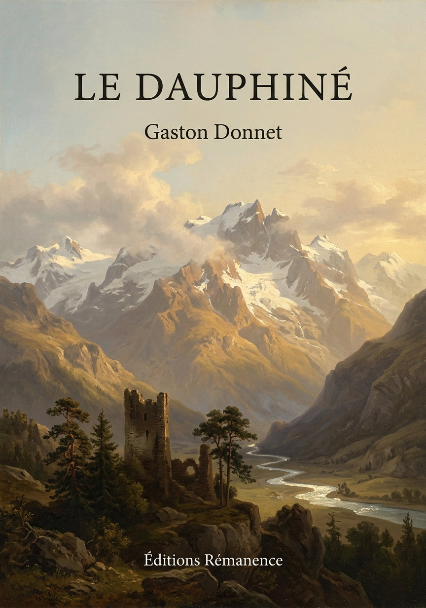 Livre Le Dauphiné par Gaston Donnet - Couverture - Editions Remanence
