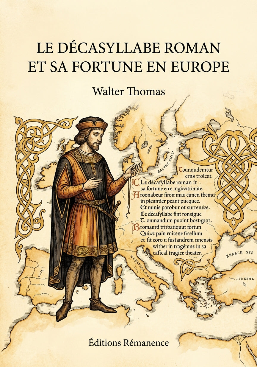 Livre Le Décasyllabe roman et sa fortune en Europe par Walter Thomas - Couverture - Editions Remanence