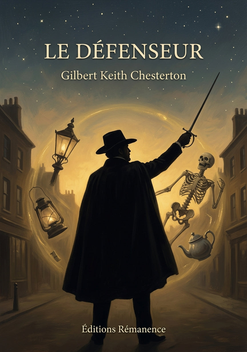 Livre Le Défenseur par Gilbert Keith Chesterton - Couverture - Editions Remanence
