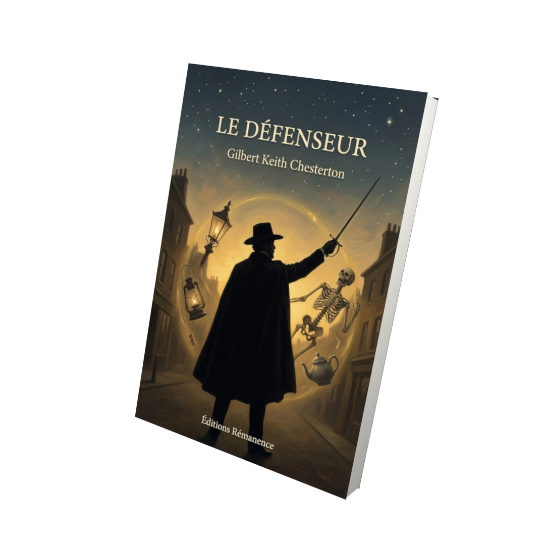 Livre Le Défenseur par Gilbert Keith Chesterton - Vue 3D - Editions Remanence