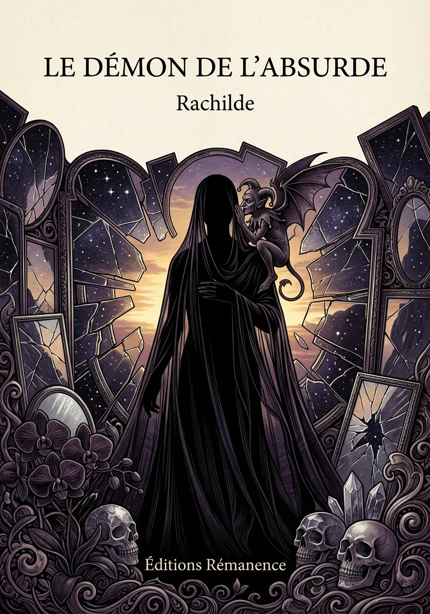 Livre Le Démon de l’absurde par Rachilde - Couverture - Editions Remanence