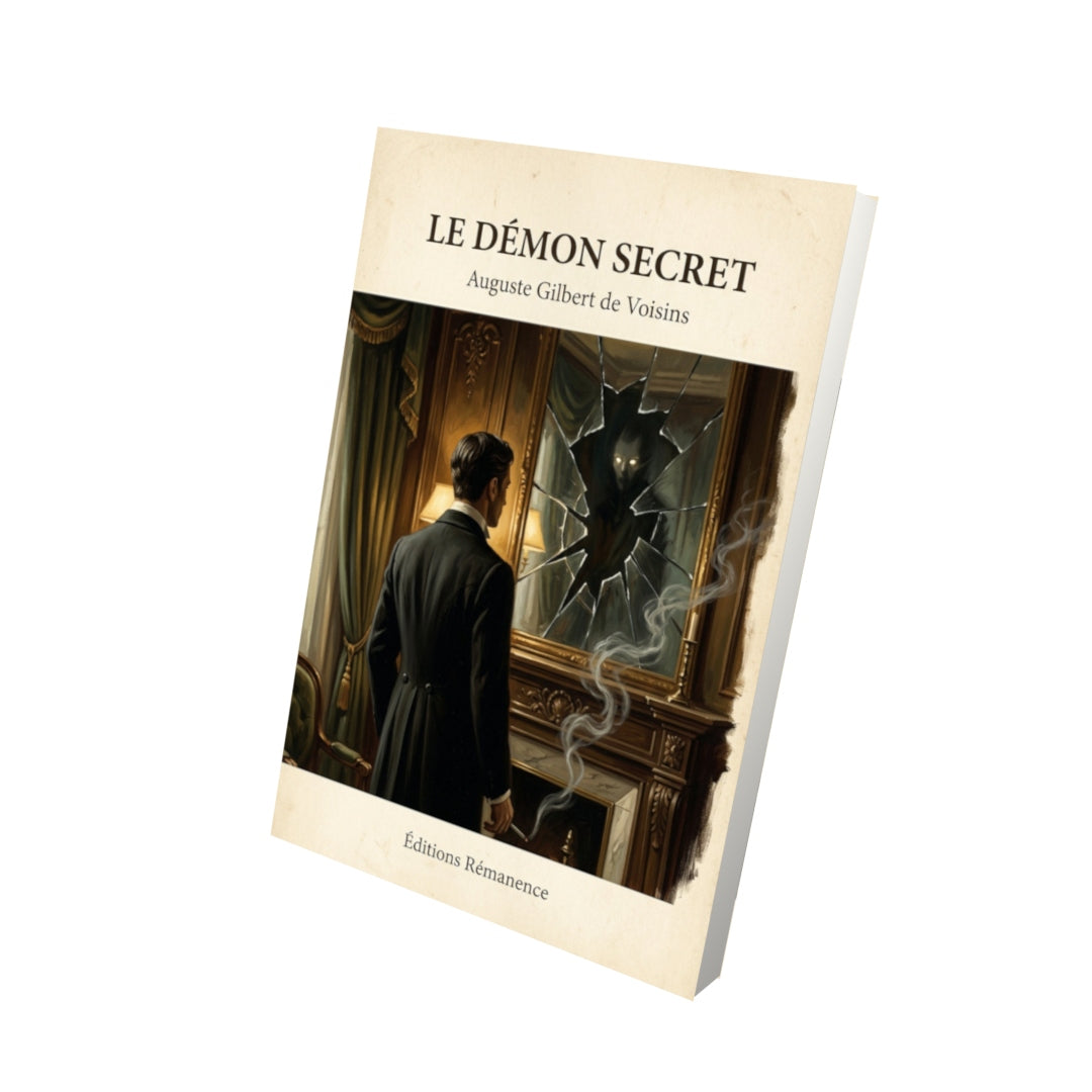 Livre Le Démon Secret - Auguste Gilbert de Voisins - Vue 3D - Editions Remanence