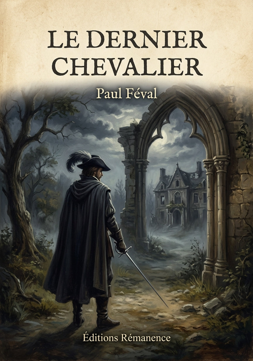 Le dernier chevalier - Paul Féval (Couverture)