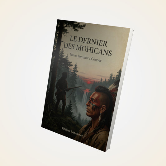 Livre Le dernier des mohicans - James Fenimore Cooper - Couverture 3D