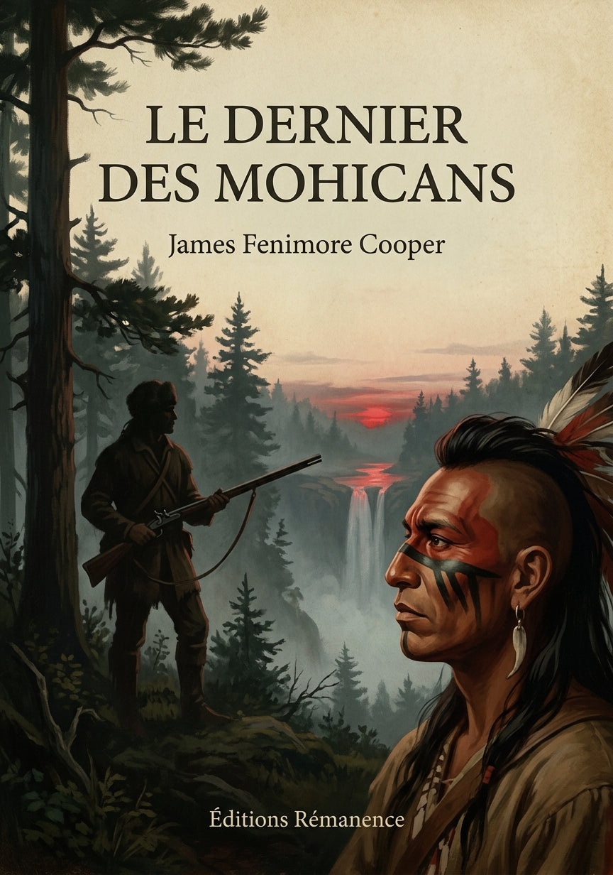 Le dernier des mohicans - James Fenimore Cooper (Couverture)