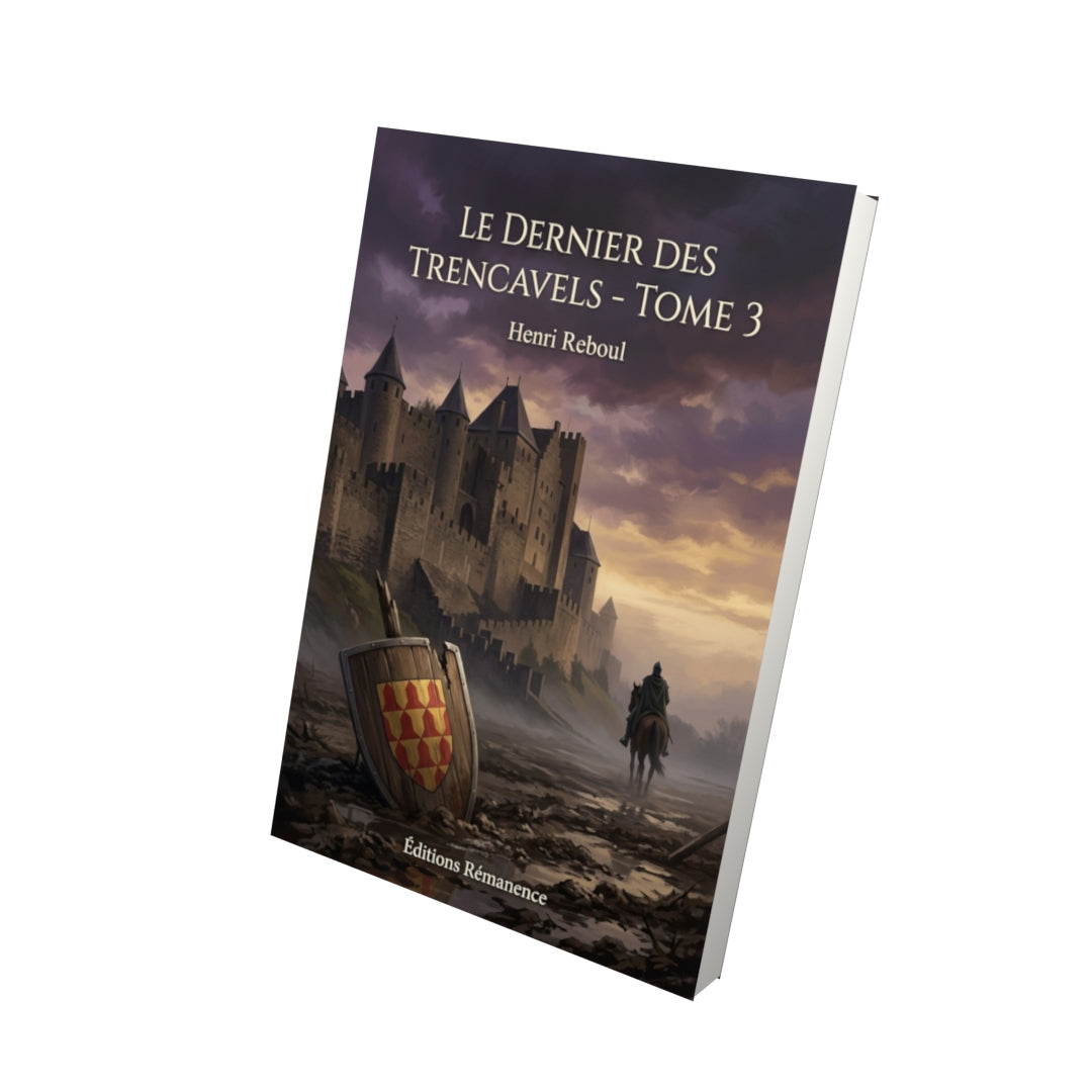 Livre Le dernier des Trencavels - Tome 3 - Henri Reboul - Editions Remanence