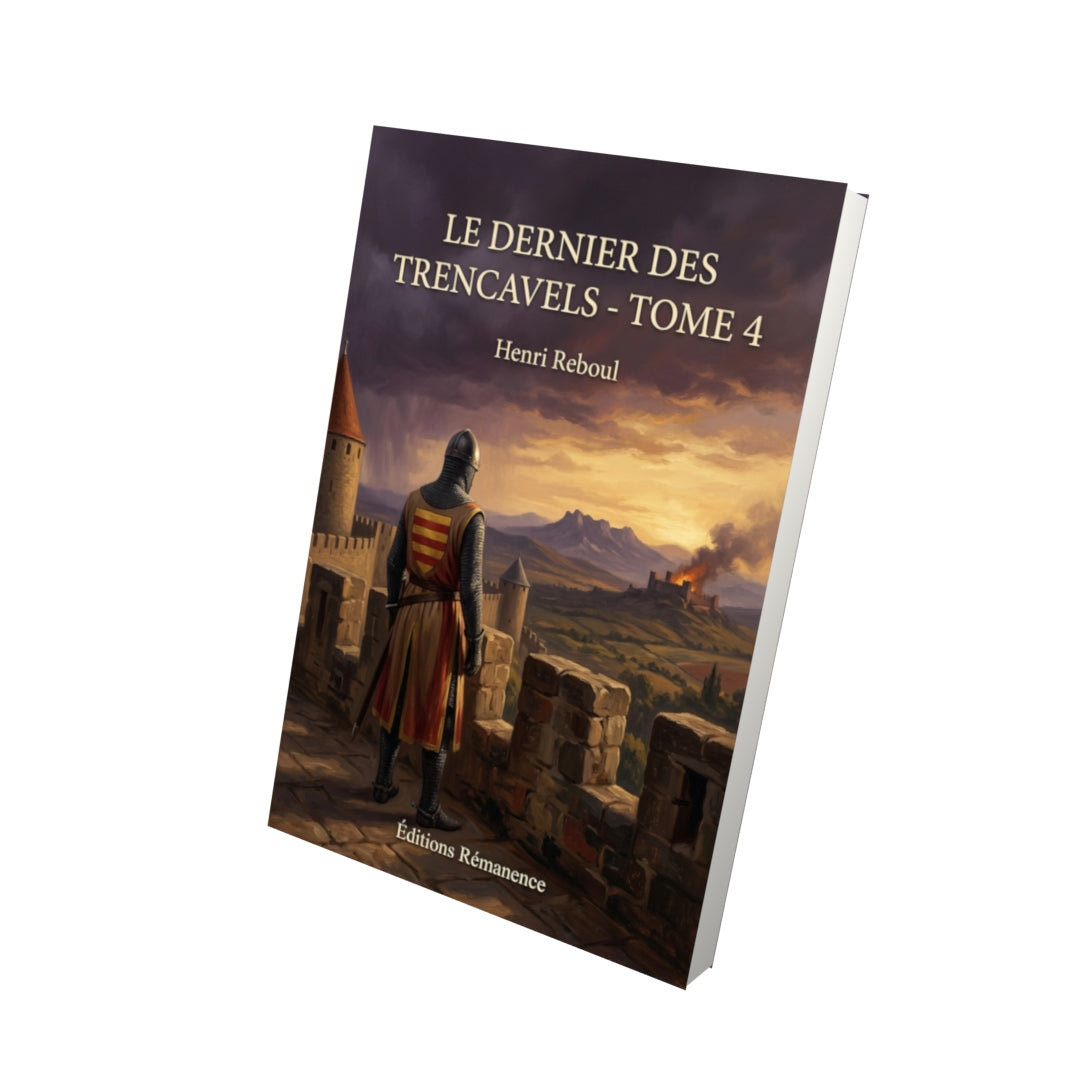 Livre Le dernier des Trencavels - Tome 4 - Henri Reboul - Editions Remanence