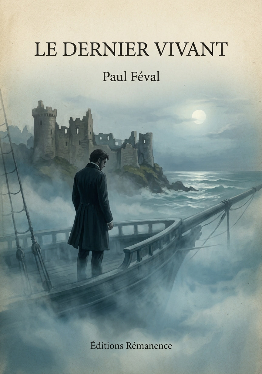 Le dernier vivant - Paul Féval (Couverture)