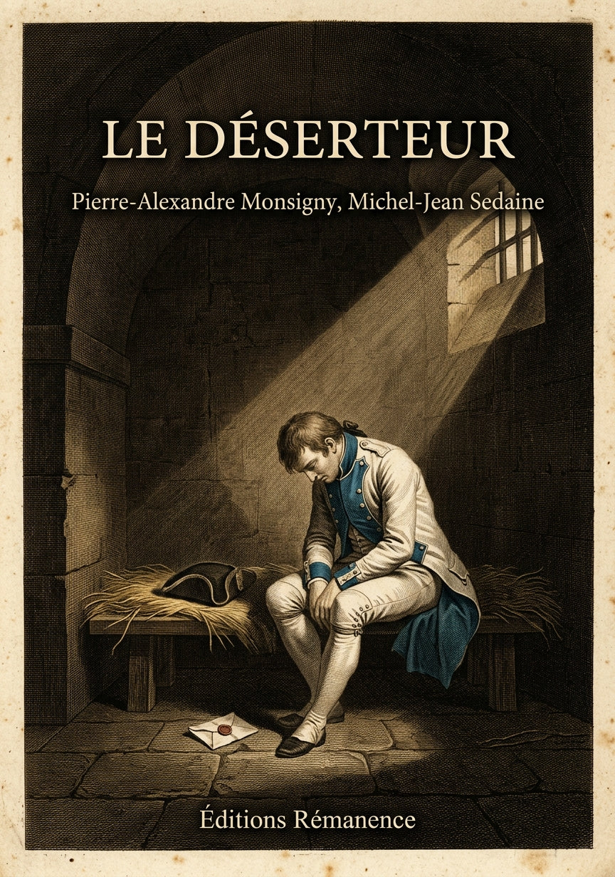 Livre Le Déserteur par Pierre-Alexandre Monsigny, Michel-Jean Sedaine - Couverture - Editions Remanence