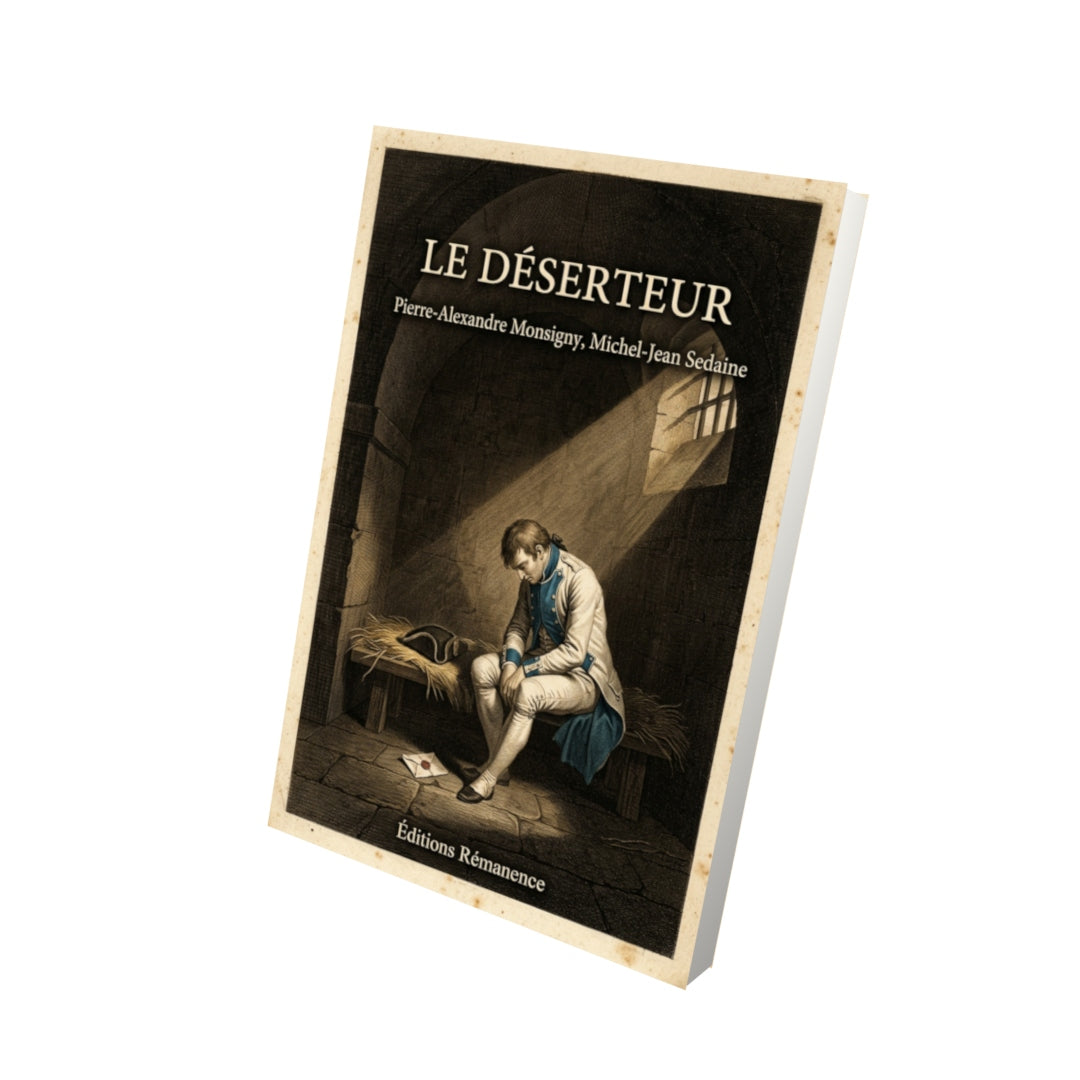 Livre Le Déserteur par Pierre-Alexandre Monsigny, Michel-Jean Sedaine - Vue 3D - Editions Remanence
