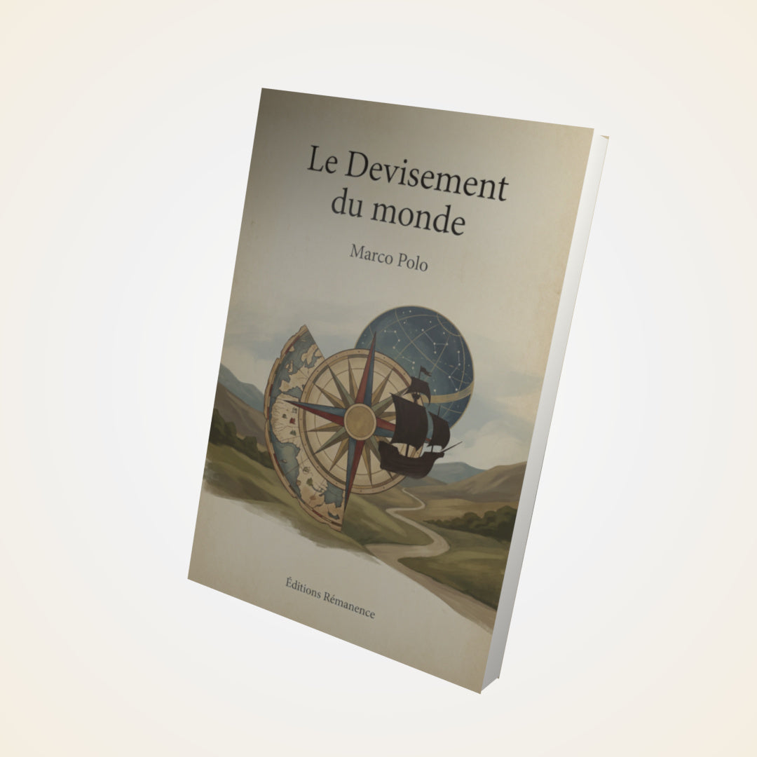 Livre Le Devisement du monde – Marco Polo - Couverture 3D