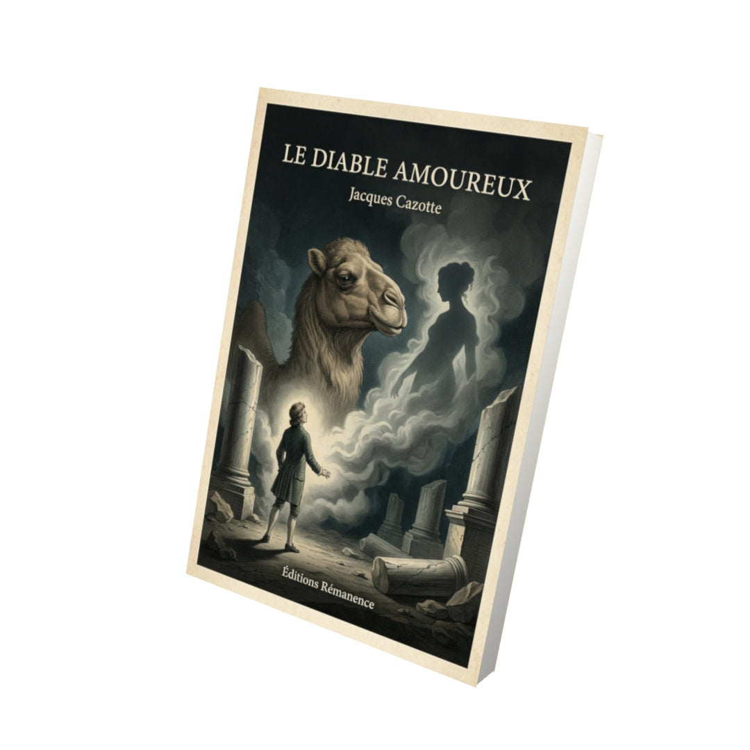Livre Le diable amoureux - Jacques Cazotte - Vue 3D - Editions Remanence