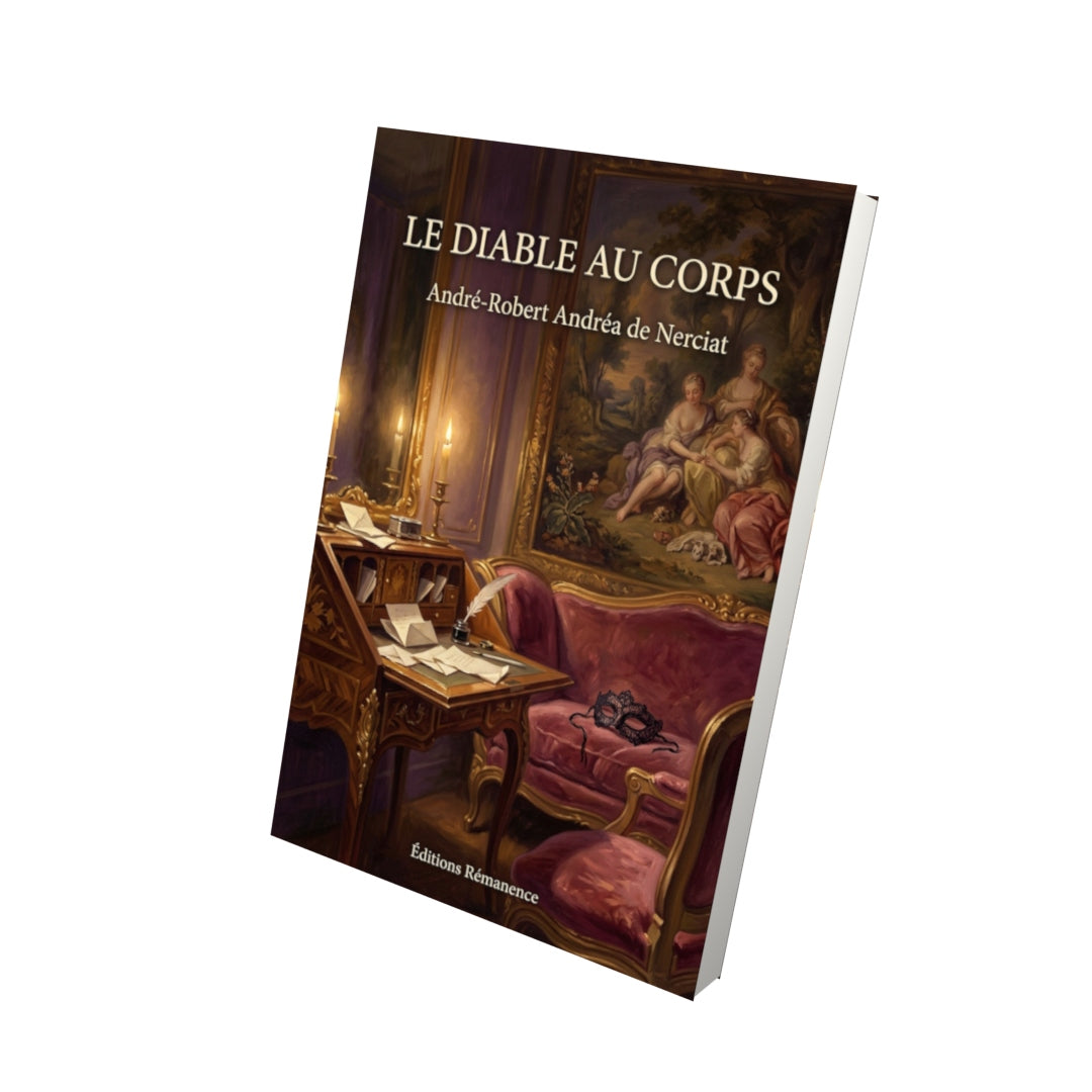 Livre Le Diable au corps par Paul Ristelhuber - Vue 3D - Editions Remanence