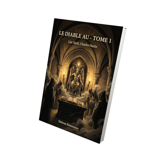 Livre Le diable au - Tome 1 par Léo Taxil, Charles Hacks - Vue 3D - Editions Remanence
