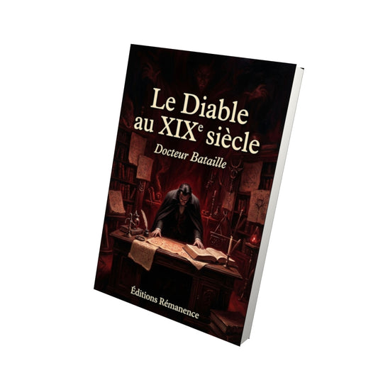 Livre Le Diable au XIXᵉ siècle ou les mystères du spiritisme – Docteur Bataille - Vue 3D - Editions Remanence