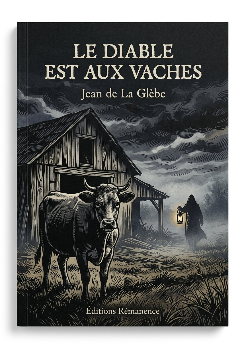 Livre Le diable est aux vaches par Jean de La Glèbe - Couverture - Editions Remanence