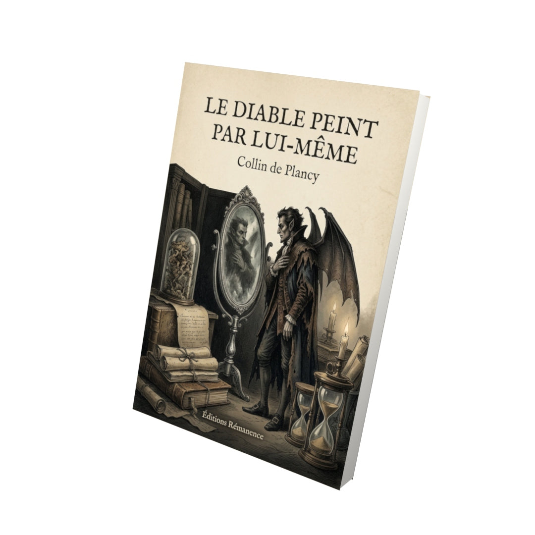 Livre Le diable peint par lui-même - Collin de Plancy - Vue 3D - Editions Remanence
