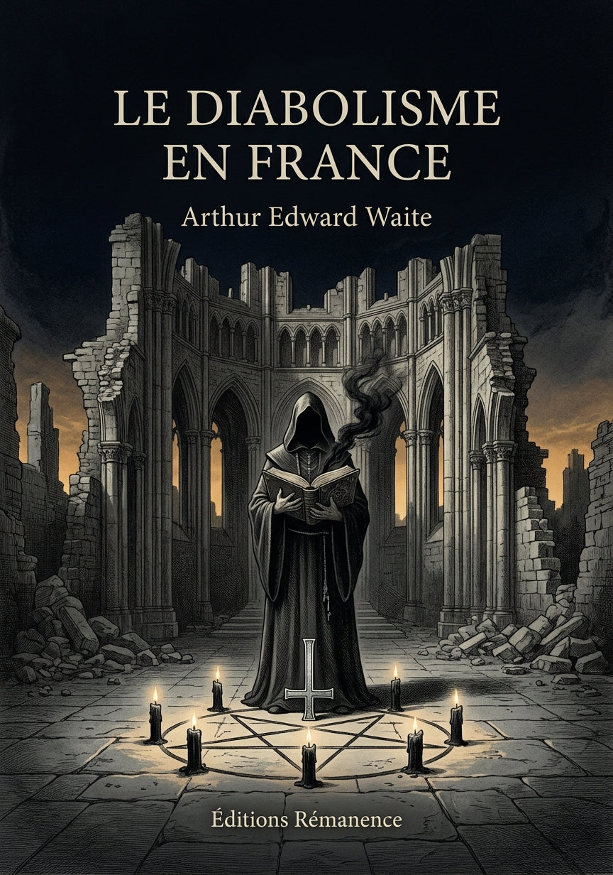 Livre Le diabolisme en France par Arthur Edward Waite - Couverture - Editions Remanence