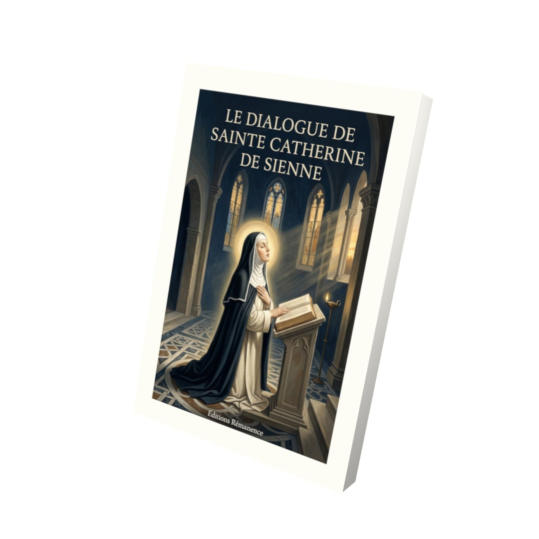 Livre Le dialogue de Sainte Catherine de Sienne - - Vue 3D - Editions Remanence