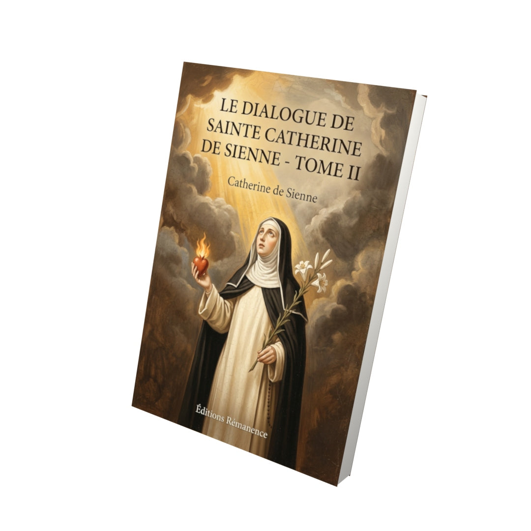 Livre Le Dialogue de Sainte Catherine de Sienne - Tome II par Catherine de Sienne - Vue 3D - Editions Remanence