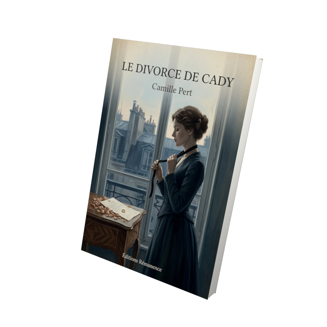 Livre Le divorce de Cady - Camille Pert - Vue 3D - Editions Remanence