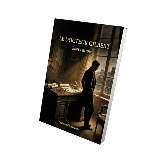 Livre Le Docteur Gilbert par Jules Lacroix - Vue 3D - Editions Remanence