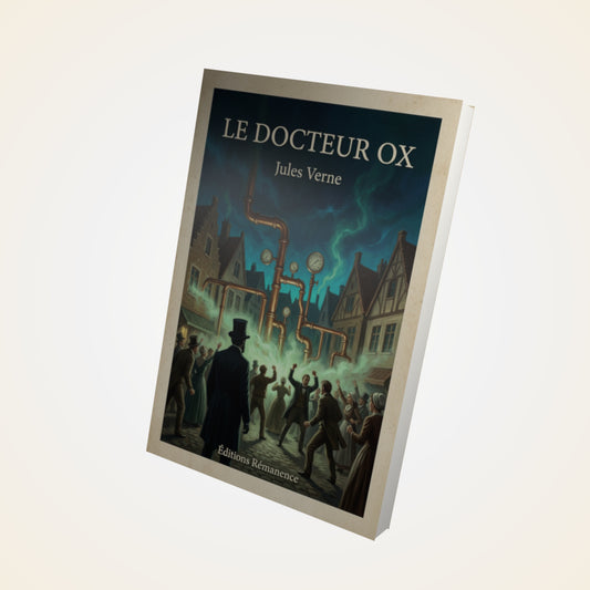 Livre Le Docteur Ox - Jules Verne - Couverture 3D