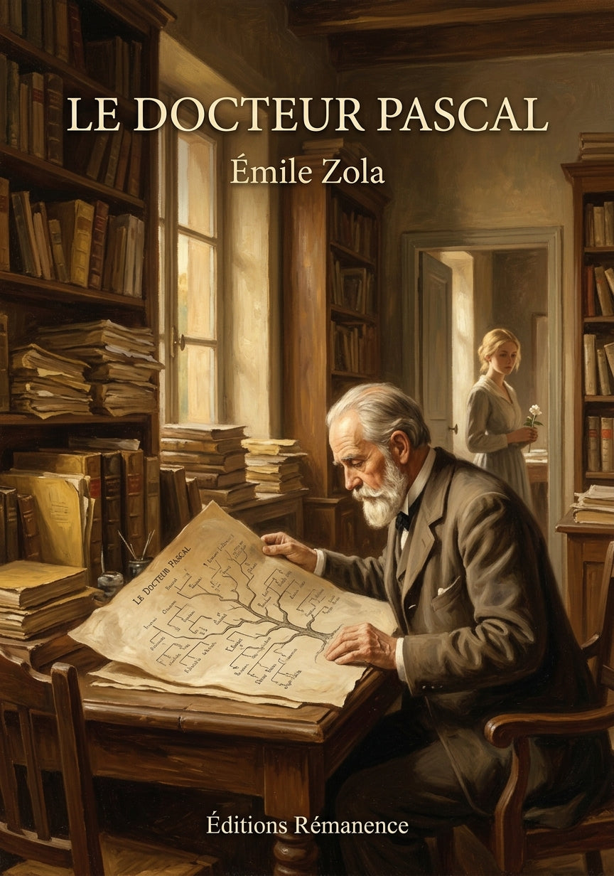 Livre Le Docteur Pascal par Émile Zola - Couverture - Editions Remanence