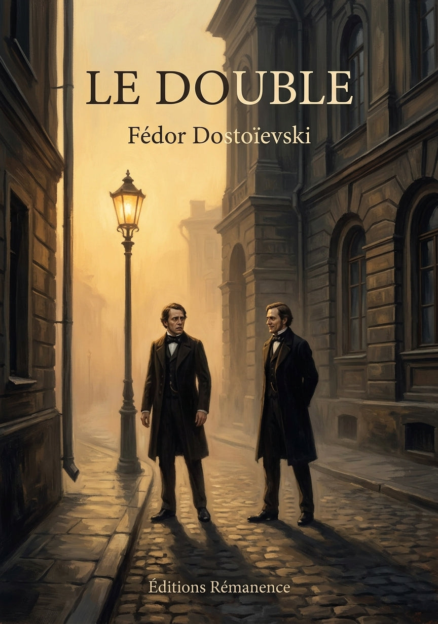 Livre Le Double par Fédor Dostoïevski - Couverture - Editions Remanence
