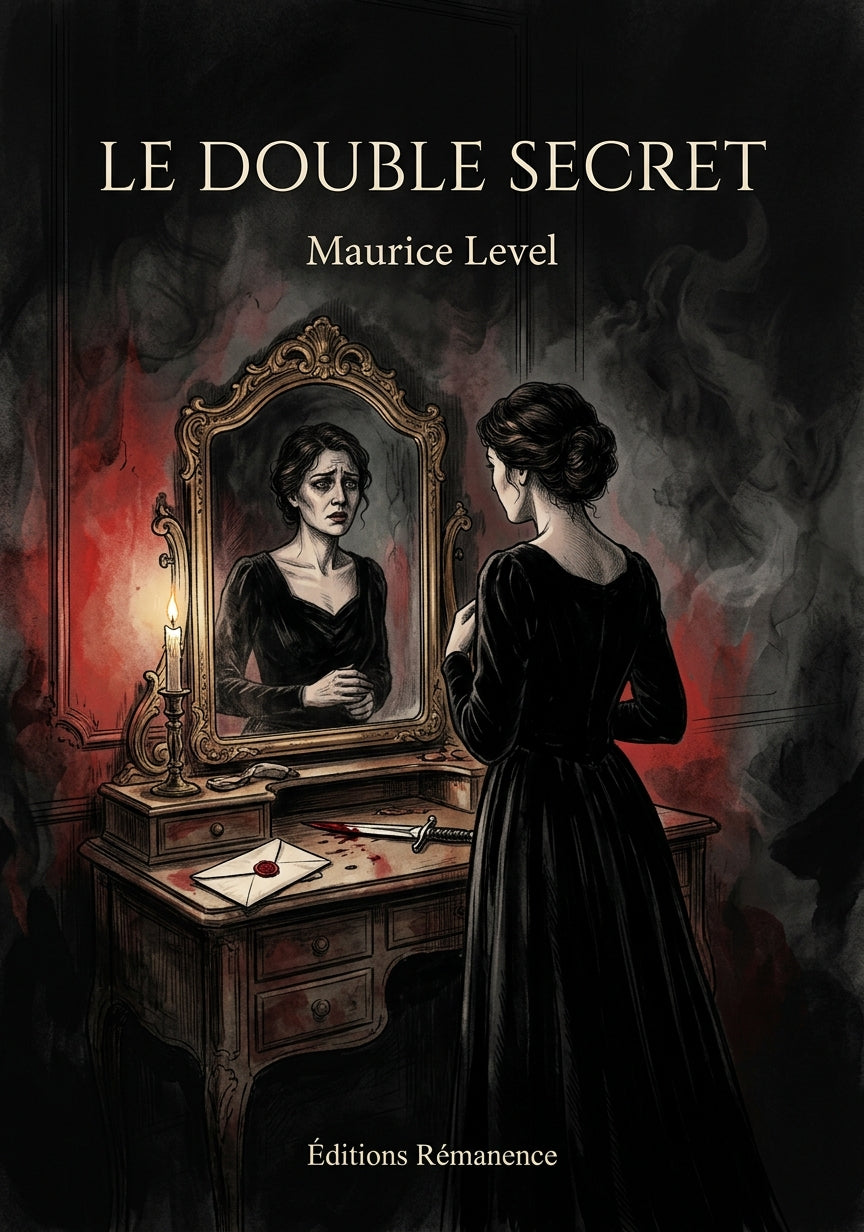 Livre Le Double secret par Maurice Level - Couverture - Editions Remanence