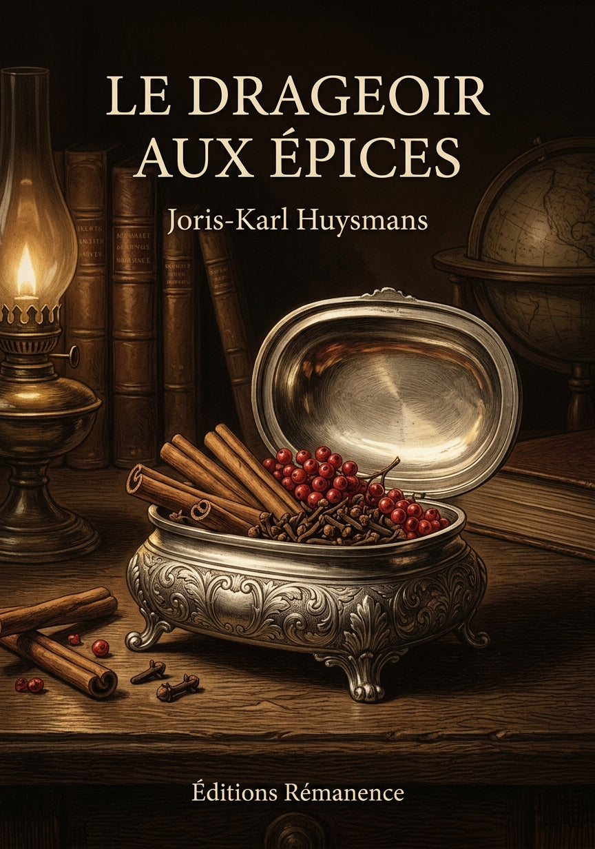 Livre Le Drageoir aux épices par Joris-Karl Huysmans - Couverture - Editions Remanence