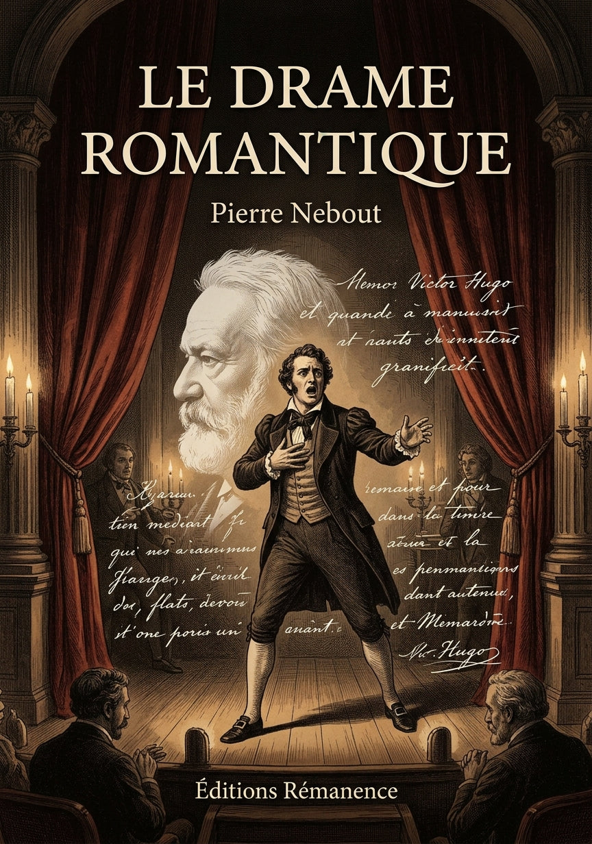 Livre Le Drame romantique par Pierre Nebout - Couverture - Editions Remanence
