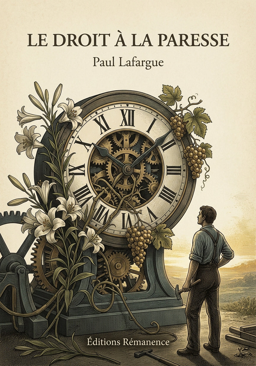 Le droit à la paresse - Paul Lafargue (Couverture)