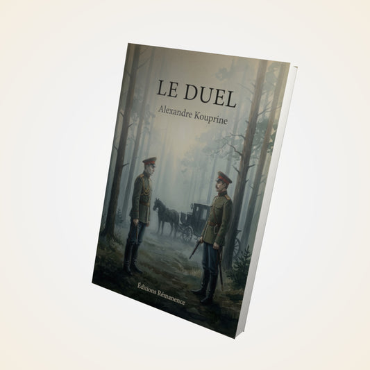 Livre Le duel - Alexandre Kouprine - Couverture 3D