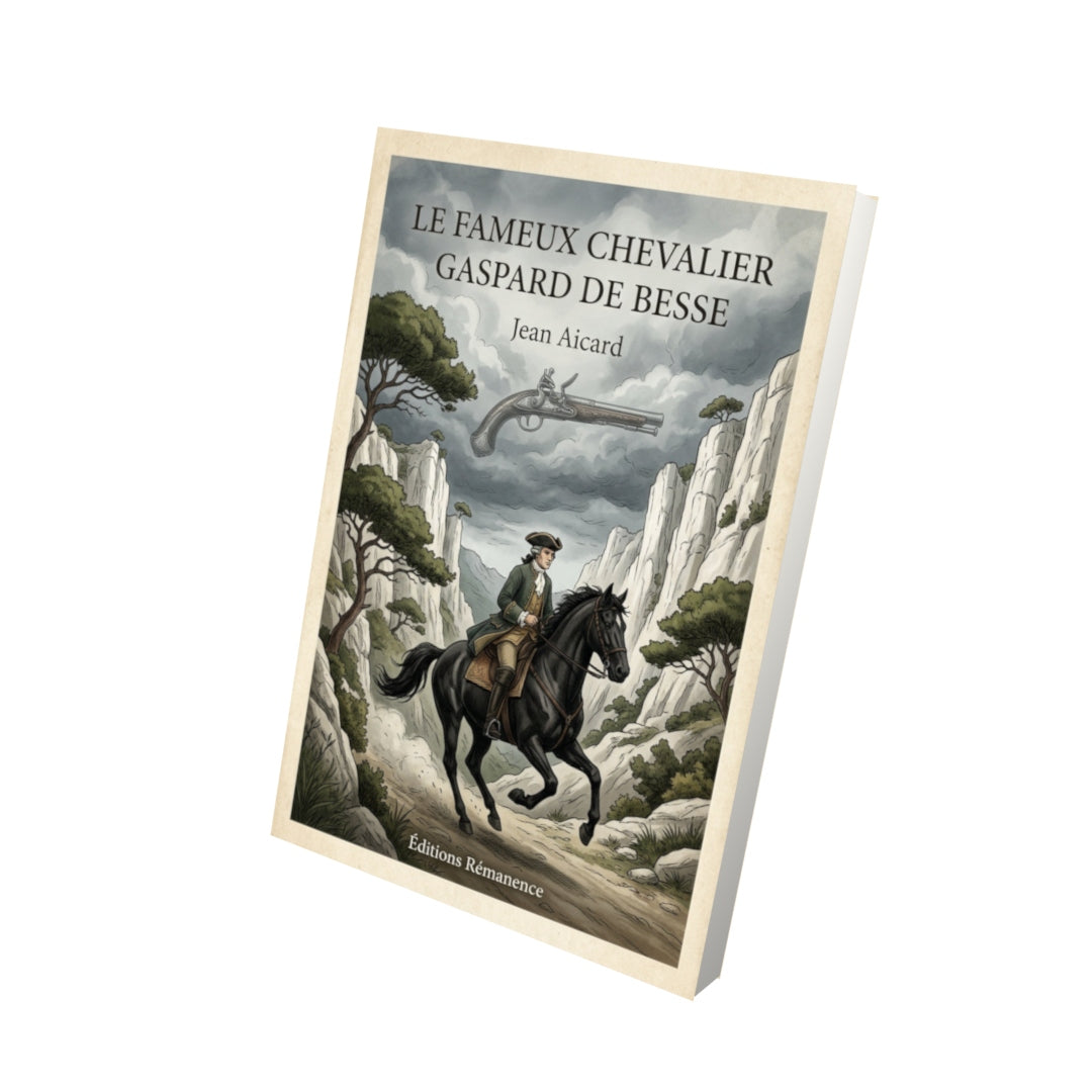 Livre Le fameux chevalier Gaspard de Besse - Jean Aicard - Vue 3D - Editions Remanence