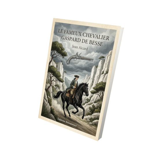 Livre Le fameux chevalier Gaspard de Besse - Jean Aicard - Vue 3D - Editions Remanence