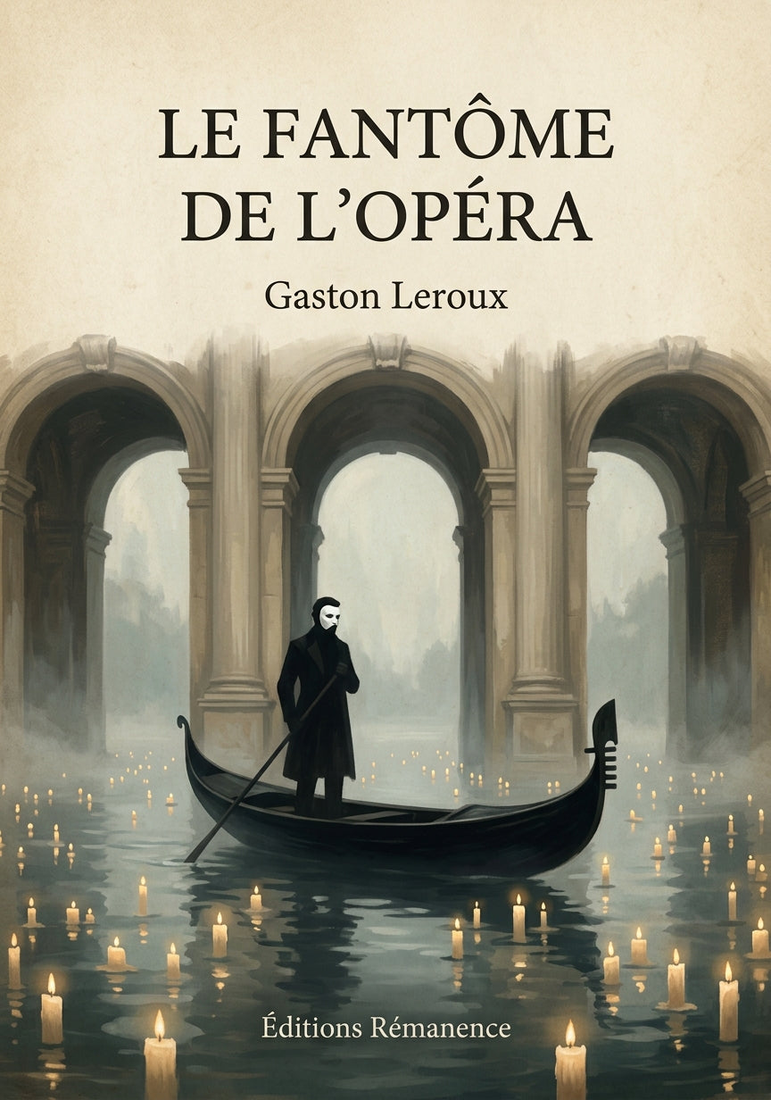 Le Fantôme de l'Opéra - Gaston Leroux (Couverture)