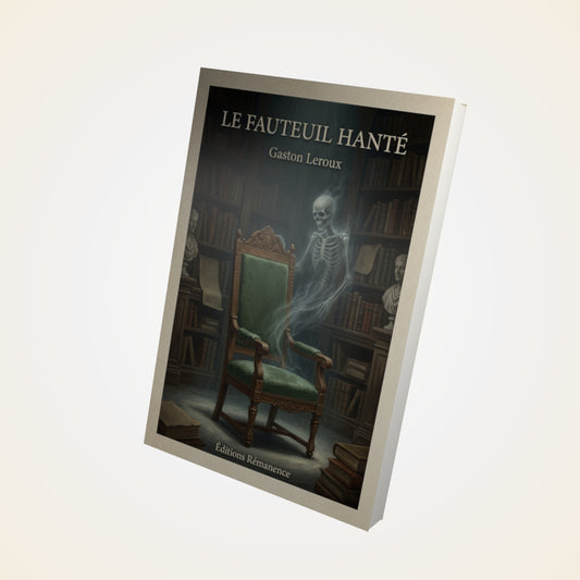 Livre Le fauteuil hanté - Gaston Leroux - Couverture 3D