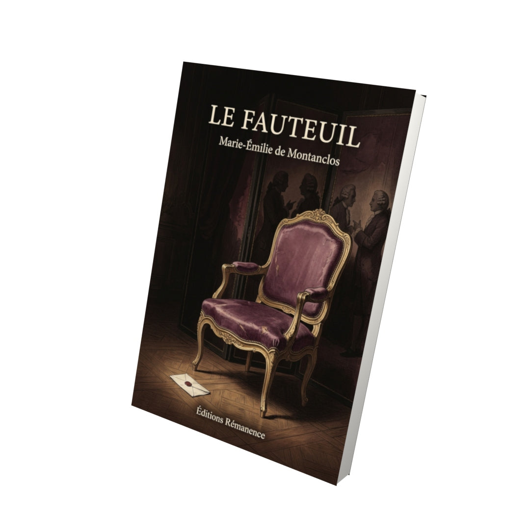 Livre Le Fauteuil par Marie-Émilie de Montanclos - Vue 3D - Editions Remanence