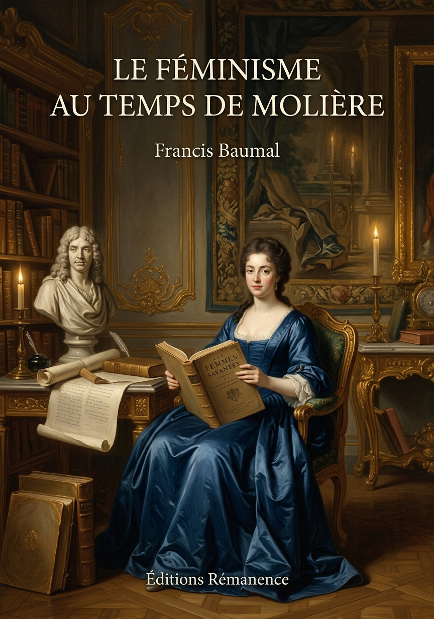 Livre Le Féminisme au temps de Molière par Francis Baumal - Couverture - Editions Remanence